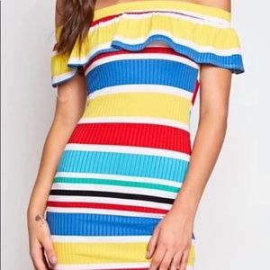 Striped dress..